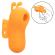 Calexotics - Neon Vibes The Buzzing Vibe Finger Stimulator 10 Vibrations Orange