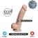 Silexd - Real Skin Super Realistic Penis Thermo Reactive 21 CM Premium Silexpan Flesh