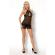 Livco Corsetti Fashion - Mochana Cf 90475 Chemise + Thong Black S/M