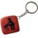 Diablo Picante - Red Dice Keychain With Poses