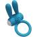 Armony - Mr Bunny Vibrator Ring Silicone Black