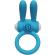 Armony - Mr Bunny Vibrator Ring Silicone Black