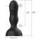 Armony - Extreme a Bloom Rose Vibrator & Anal Plug Remote Control Black