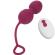 Armony - Blossoms Vaginal Dumbbell Vibration Remote Control 10 Vibrations Dark Red