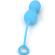 Armony - Blossoms Vaginal Dumbbell Vibration Remote Control 10 Vibrations Blue