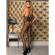 Subblime - 951993 Black Transparent Fishnet Crotchless Bodystocking One Size