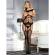 Subblime - 951900 Fishnet Crotchless Bodystocking With Cup and Open Shoulders Black One Size