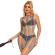 Subblime - 952341 Rainbow Fishnet Bodystocking One Size