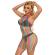 Subblime - 952341 Rainbow Fishnet Bodystocking One Size