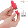 Intense - Symone Usb Rechargeable Vibrating Bullet 8 Vibrations Red 10 X 2.2 CM