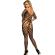 Subblime - 951719 Open Shoulders Fishnet Bodystocking Black One Size