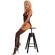 Livco Corsetti Fashion - Imrama Lc 17344 Bodystocking Crotchless Black S/L