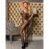 Subblime - 951979 Fishnet Bodystocking With Black Halter Top One Size