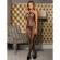 Subblime - 951979 Fishnet Bodystocking With Black Halter Top One Size