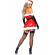 Leg Avenue - Costume Sexy Mama Claus Vinyl Red S