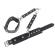 Subblime - 953690 Handcuffs With Bondage Belt Black One Size