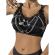 Subblime - 953713 Punk Bondage Belt Metal Buckle Black One Size