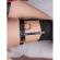 Subblime - 953744 Adjustable Leather Punk Garter Black One Size