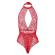 Subblime - 953874 Open Cup Bodysuit Red S/M