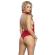 Subblime - 953874 Open Cup Bodysuit Red S/M