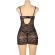 Subblime - 954185 Lace Babydoll With Adjustable Straps Black S/M