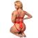 Subblime - 954468 Sexy Openwork Body With Bow Red