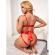 Subblime - 954468 Sexy Openwork Body With Bow Red