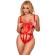 Subblime - 954468 Sexy Openwork Body With Bow Red