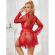 Subblime - 953775 Lace Nightgown + Thong Red S/M