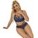 Subblime - 954062 Bra + Panties Lace Blue S/M