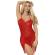 Subblime - 954246 Strappy Dress + Thong Red S/M