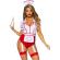 Leg Avenue - Sexy Nurse Costume RED/WHITE S