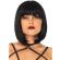 Leg Avenue - Short Natural Bob Wig Black