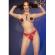 Chilirose - Cr 4839 Christmas Set Nipple Covers + Panties Red S/M