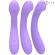 Intense - Becky Vibrator 19 CM Heatable 7 Vibrations Purple