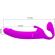 Pretty Love - Zanini Strapless Strap-On 10 Vibrations Purple