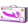 Pretty Love - Zanini Strapless Strap-On 10 Vibrations Purple