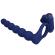 Pretty Love - Ajmal Vibrating Ring With Plug Blue