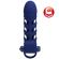 Pretty Love - Altaf Vibrator Ring With Silicone Sheath Blue