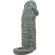 Pretty Love - Realistic Penis Enlarger and Delay Sleeve Model 2 Grey