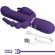 Pretty Love - Cammy Triple Vibrator Multifunction 4 In 1 Purple