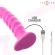 Intense - Cindy Vibrator Size L Spiral Design 10 Vibrations Pink Remote Control