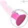 Intense - Cindy Vibrator Size L Spiral Design 10 Vibrations Pink Remote Control