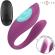 Intense - Annie U-Shaped Vibrator and Stimulator Purple Remote Control