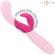 Intense - Amara Vibrator With Stimulating Tongue 10 Vibrations Pink