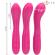 Intense - Lisette Vibrator 19 CM Flexible 10 Vibrations Pink