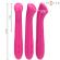 Intense - Paty Vibrator 19 CM Flexible 10 Vibrations Model 2 Pink