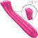 Intense - Paty Vibrator 19 CM Flexible 10 Vibrations Model 2 Pink