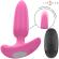 Intense - Ross Anal Plug 10 Vibrations Pink Remote Control