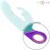 Intense - Monica Rabbit Vibrator With Rotating G-Spot Stimulator Blue